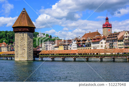 Medieval Old Town of Lucerne, Switzerland 51227048