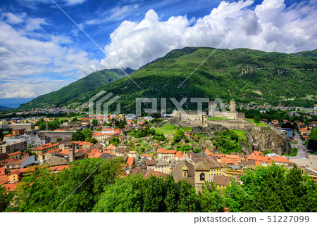 Bellinzona Old Town, Ticino, Switzerland Bellinzona Old Town, Ticino, Switzerland 51227099