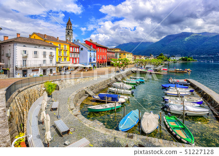 Ascona old town, Lago Maggiore, Switzerland 51227128