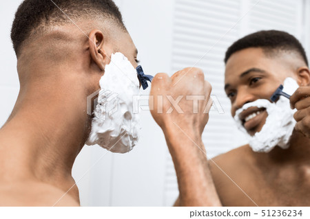 Comfortable shaving concept 51236234