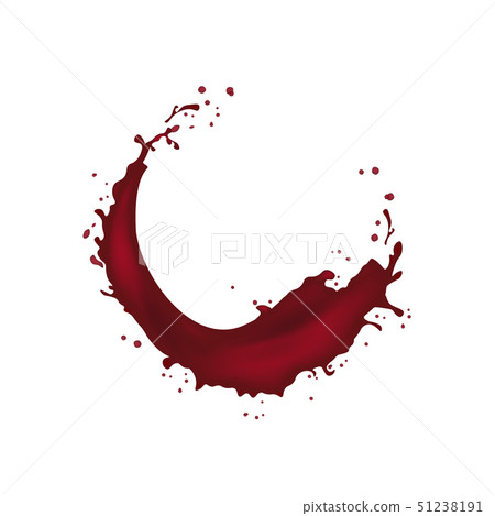 Juice splash design element. Product package Juice splash design element. Product package 51238191