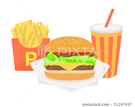 Hamburger set 51287457