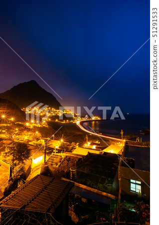 臺灣臺北縣金瓜石C型海灣Asia Taiwan Jinguashi C-Bay 51291533