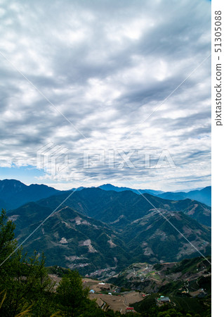 Hehuanshan scenery in Nanhuan County, Nantou County, Taiwan 51305088