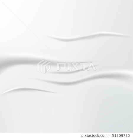 Beautiful White Silk. Drapery Textile Background, 51309780