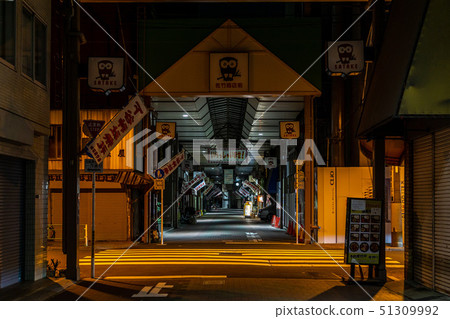 Satake Shopping Street Night View 51309992