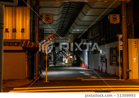 Satake Shopping Street Night View 51309993