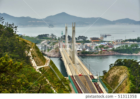 Walking the mountain path of Gogunsan-gun, Gunsan in late spring 2019 51311358