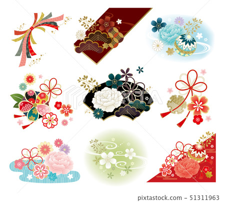 Japanese Pattern Ashirai Set Japanese Pattern Ashirai Set 51311963