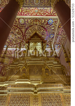 Thai buddha statue (Wat Thep Sirin) Thai buddha statue (Wat Thep Sirin) 51329733