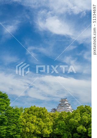 A fresh green Himeji castle A fresh green Himeji castle 51334697