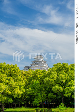 A fresh green Himeji castle A fresh green Himeji castle 51334698
