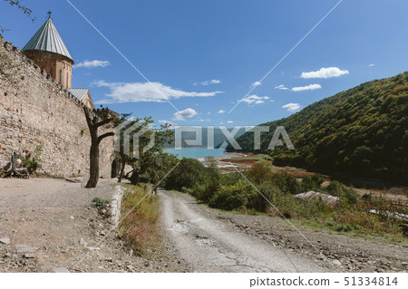 Ananuri church and fortress in Georgia 51334814