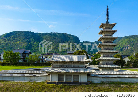 Ruins of Sanuki Kokubunji Temple (stone model) Ruins of Sanuki Kokubunji Temple (stone model) 51336939