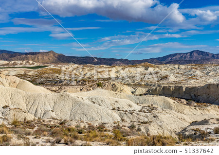 The Badlands of Abanilla and Mahoya near Murcia in Spain The Badlands of Abanilla and Mahoya near Murcia in Spain 51337642