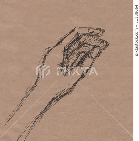 instant sketch, hand 51338064