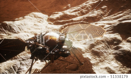 Insight Mars exploring the surface of red planet Insight Mars exploring the surface of red planet 51338179