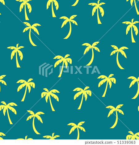 Palm tree pattern seamless for any web design. Palm tree pattern seamless for any web design. 51339363