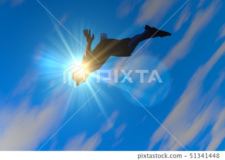 跳在天空中 51341448