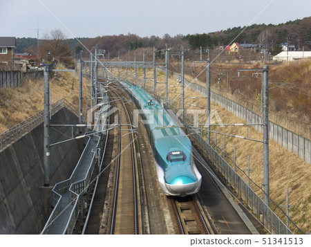 在JR東盛岡和岩手Numamiyauchi北海道新幹線H5系列之間旅行 51341513