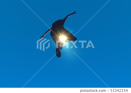 跳在天空中 51342154