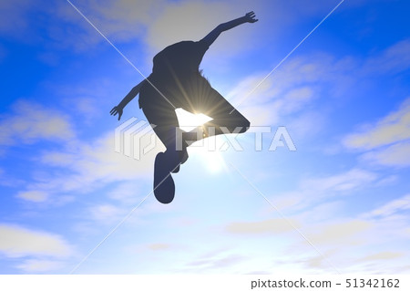 跳在天空中 跳在天空中 51342162