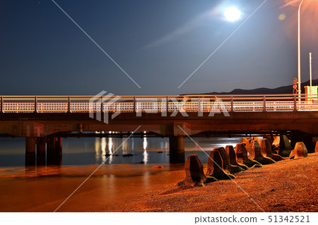 Night view of Aomori Bridge 51342521