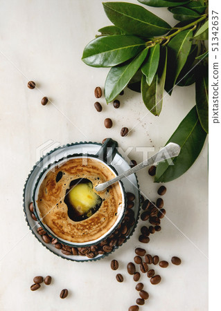 Bulletproof coffee with butter Bulletproof coffee with butter 51342637