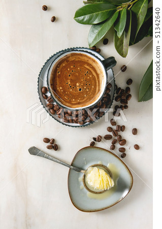 Bulletproof coffee with butter Bulletproof coffee with butter 51342640