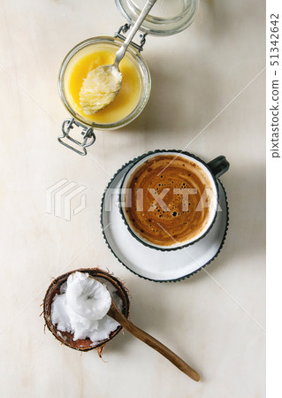 Bulletproof coffee with butter Bulletproof coffee with butter 51342642