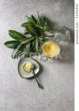 Melted ghee butter 51342643