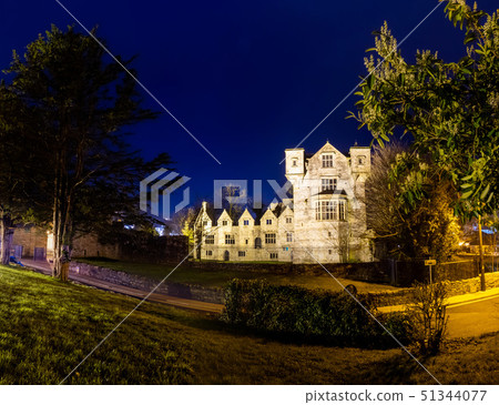 Historic Donegal castle in Donegal town - County Donegal, Ireland 51344077