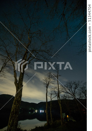 赤城營地的星空，從赤城大沼的岸邊 51344704