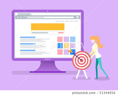 Monitor with information,  and Infocharts Business 51344858
