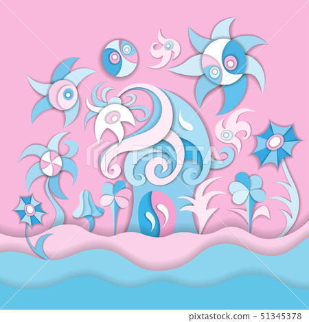 illustration of Cartoons fairy tale drawing hous illustration of Cartoons fairy tale drawing hous 51345378