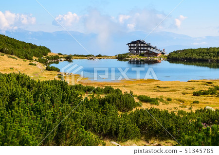 Lake and hut house Bezbog, Bulgaria Lake and hut house Bezbog, Bulgaria 51345785