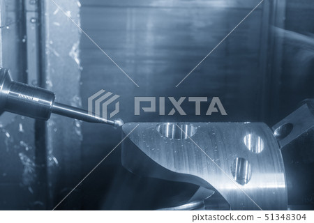 The 5-axis CNC milling machine. 51348304