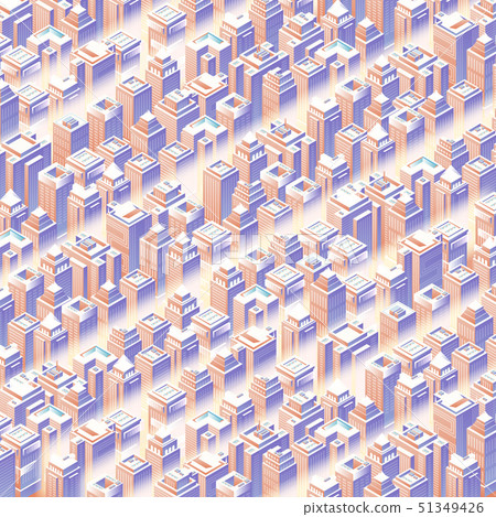 Isometric city background Isometric city background 51349426