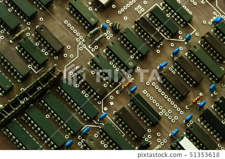 old computer motherboard 51353618