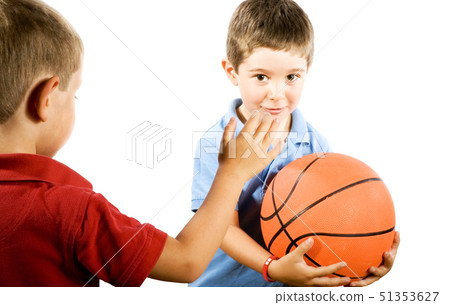 Kids playing Basketball 51353627
