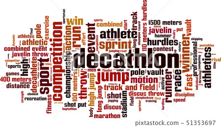 Decathlon word cloud Decathlon word cloud 51353697