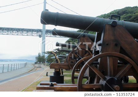 Yamaguchi Prefecture Shimonoseki City Mimosus River Park Choshu Cannon 51353724