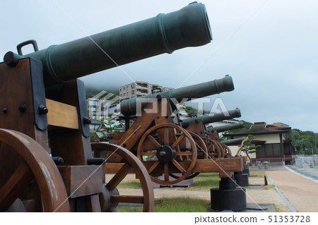 山口縣下關市Mimosus河公園Choshu Cannon 山口縣下關市Mimosus河公園Choshu Cannon 51353728