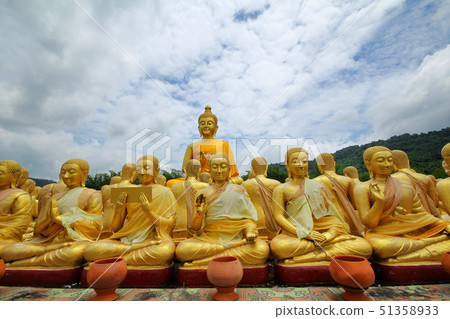 Take photo of Buddha statue sitting image Take photo of Buddha statue sitting image 51358933