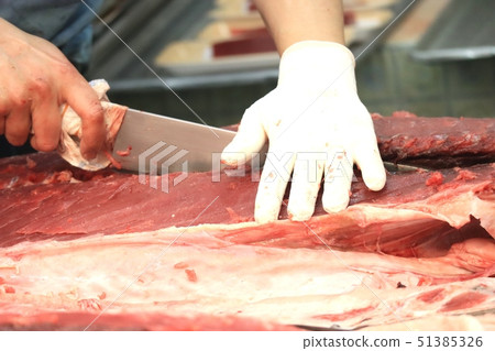Tuna dismantling show Tuna dismantling show 51385326