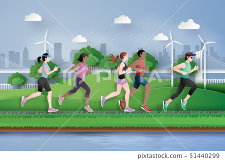 running marathon 51440299