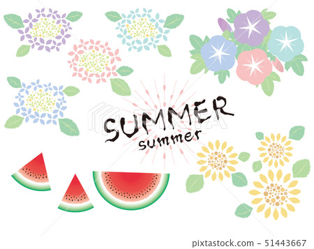 夏季項目圖標 夏季項目圖標 51443667