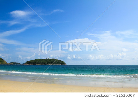 View of Nai Harn Beach in Phuket ,Thailand. View of Nai Harn Beach in Phuket ,Thailand. 51520307