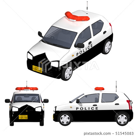 Police vehicle _ mini police car 51545083