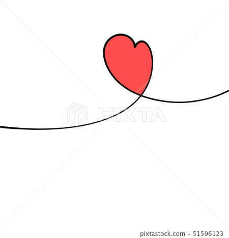 簡單的紅心線 簡單的紅心線 51596123